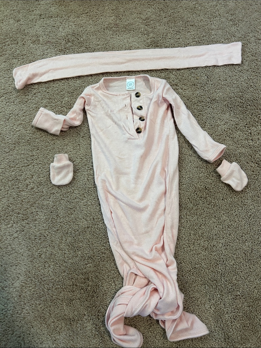 Lou Lou & Company knotted gown set